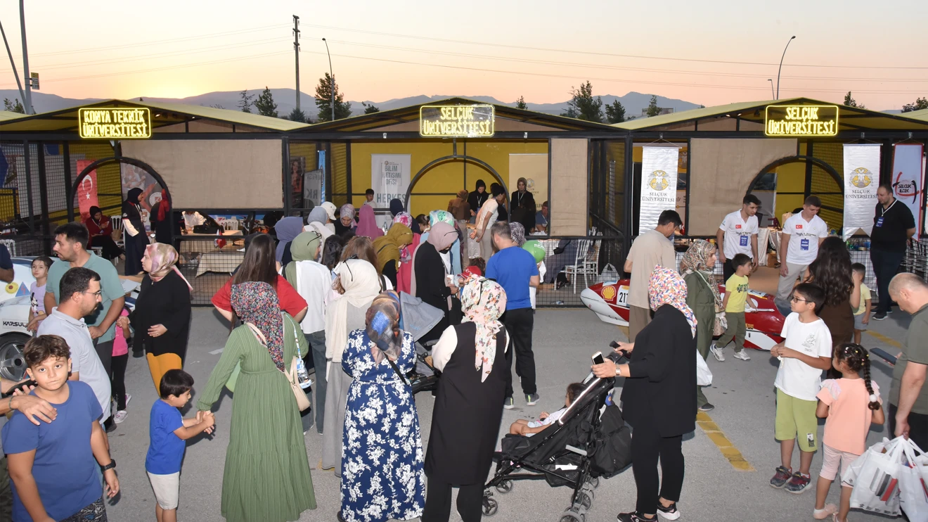 Konya BilimFest’te Selçuk Üniversitesine büyük ilgi 